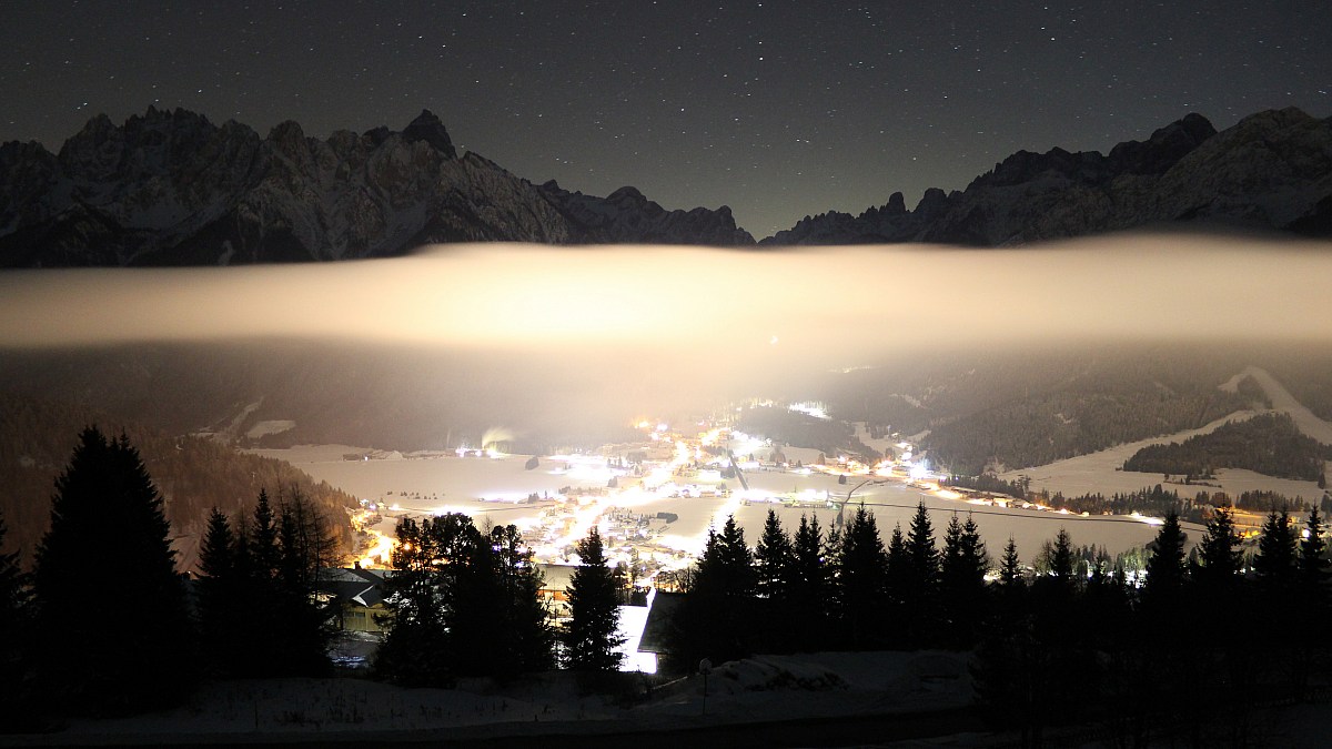 Alpenhotel Ratsberg Toblach Blick nach Süden Foto Webcam eu