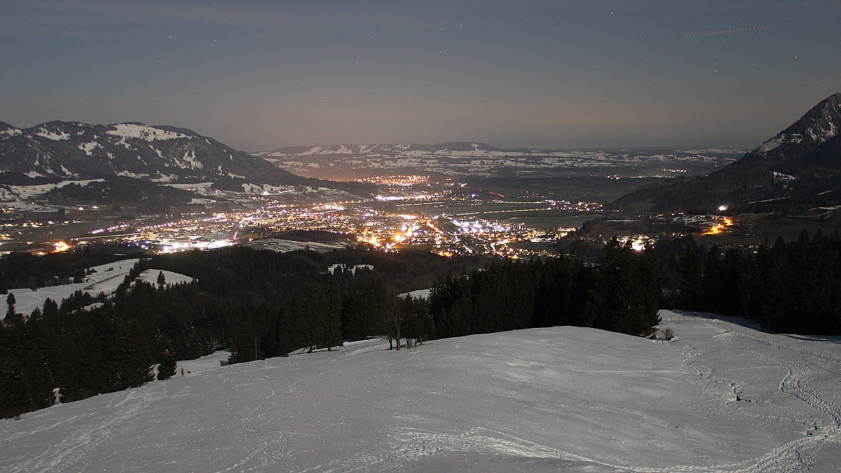 Sonthofen / Oberallgäu – Blick vom Sonthofer Hof nach Nordwesten - Foto ...